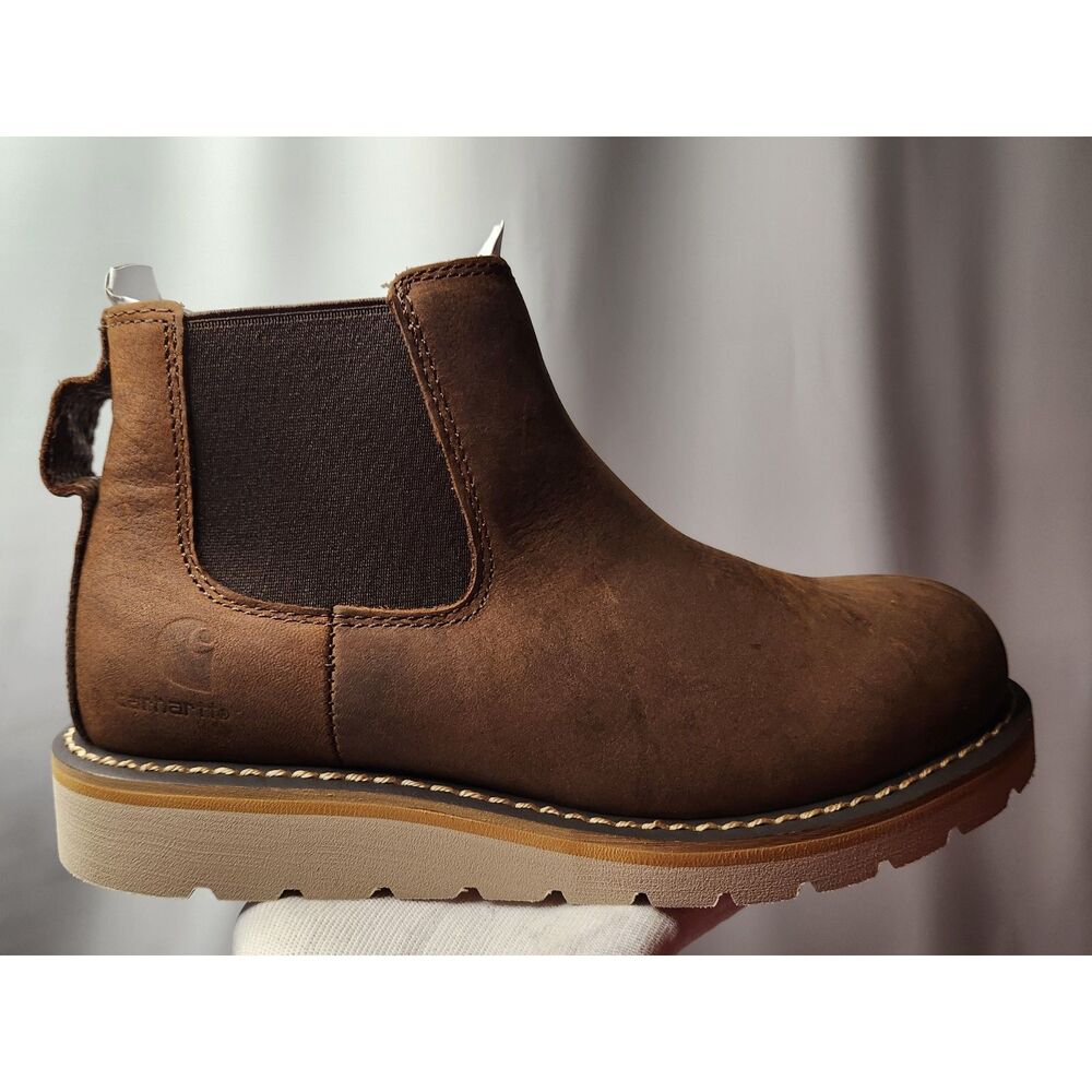 Carhartt Women’s Pull‑On Chelsea Wedge Work Boots Size 9
